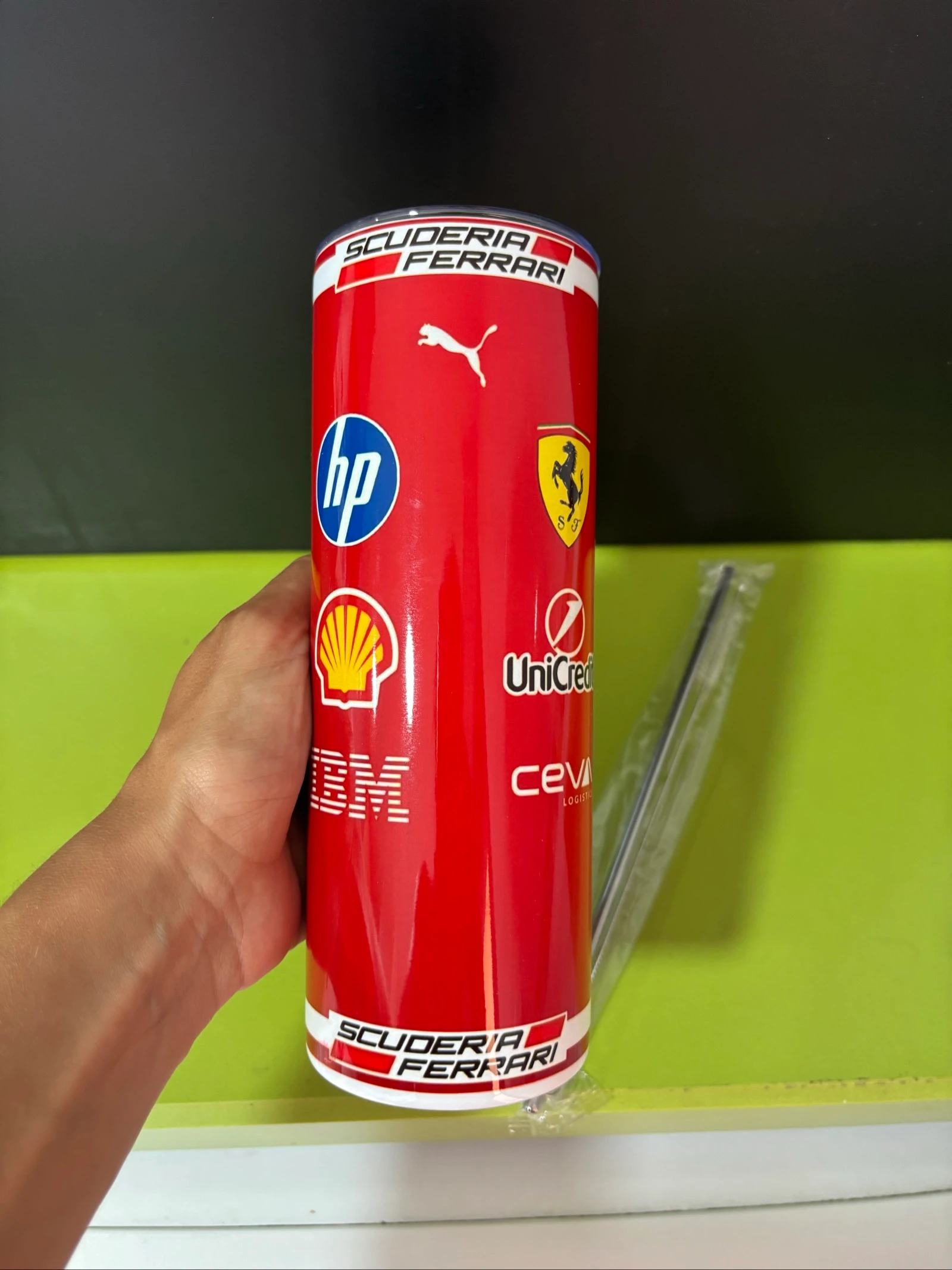 Tumbler Hamilton f1 Ferrari